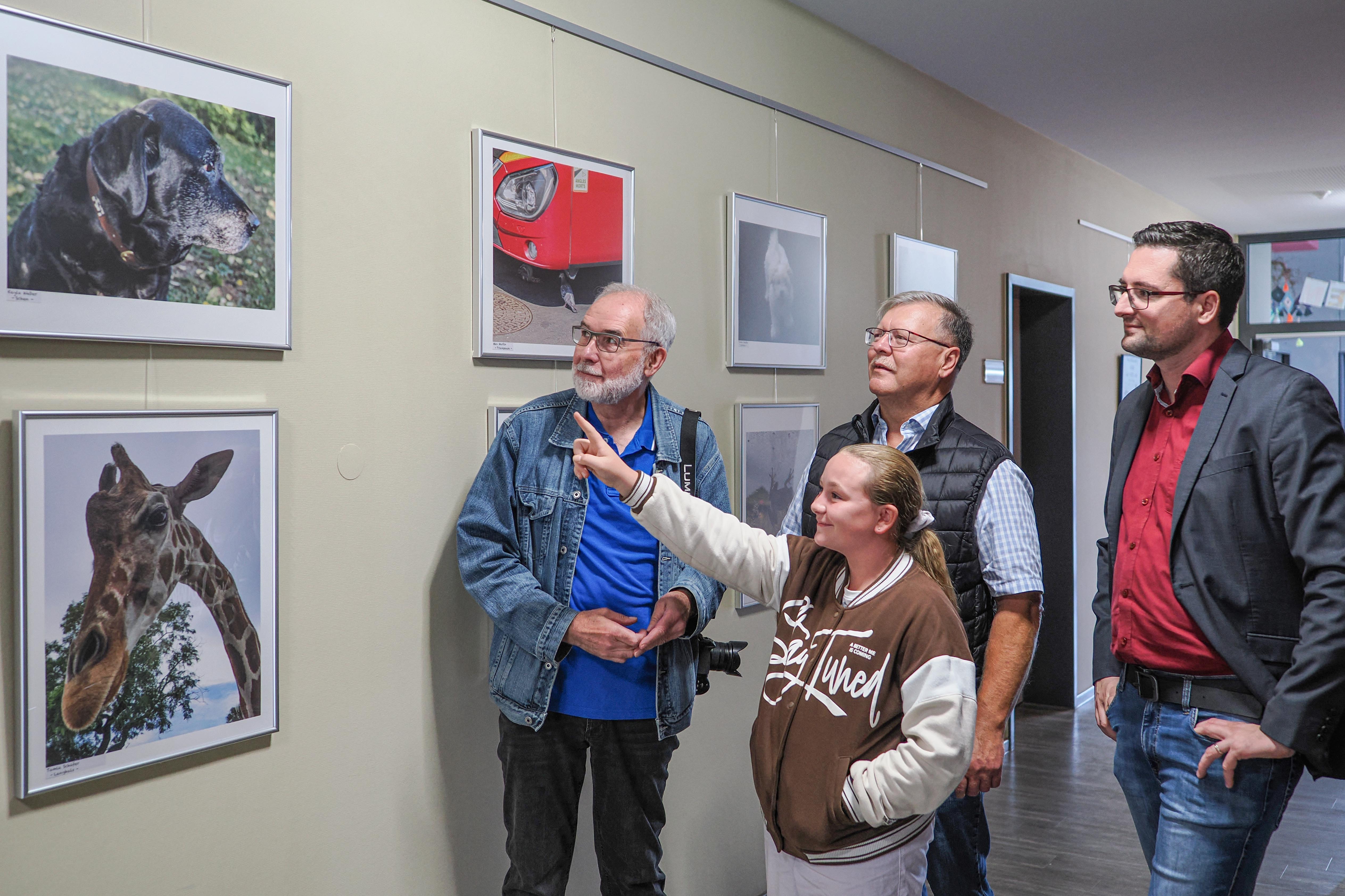 Ausstellung der Foto-AG der Gemeinschaftsschule Freisen eröffnet