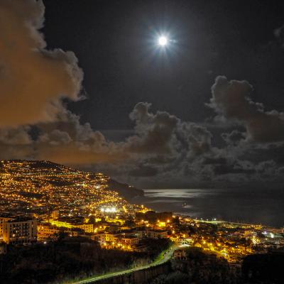 Pressefoto Die Hauptstadt Funchal Bei Nacht Pa229128 Avcc
